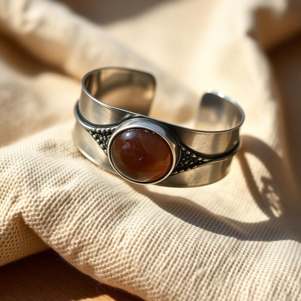 River Stone Cuff
